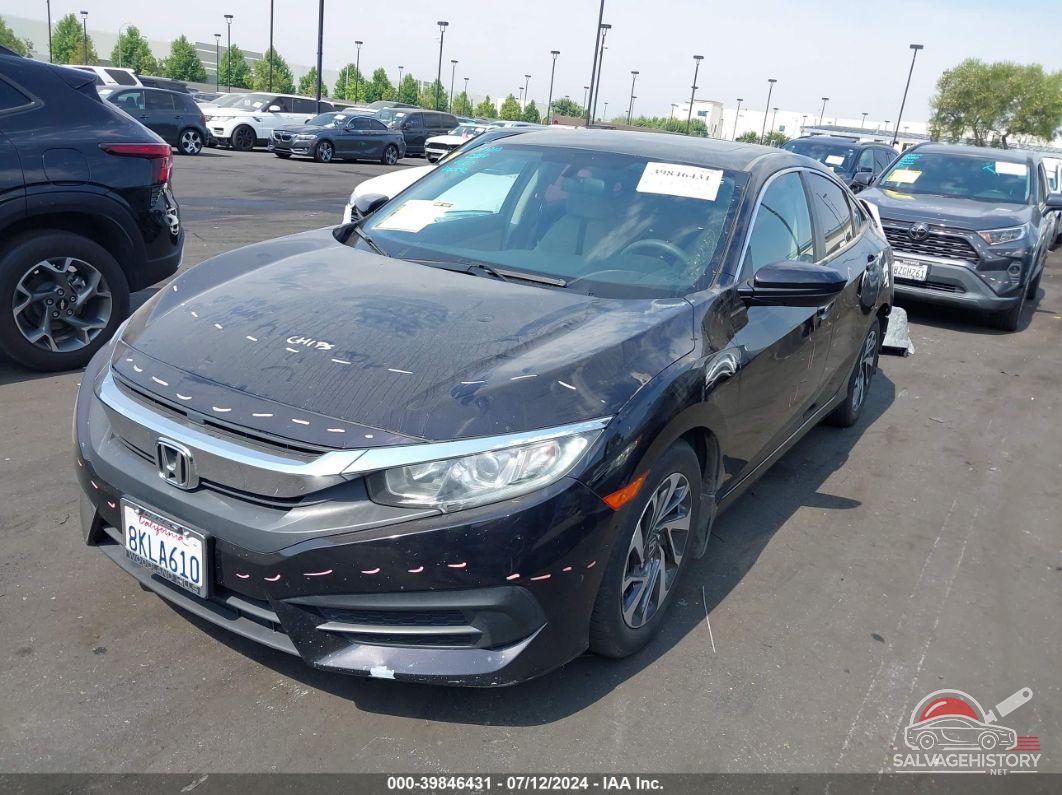 19XFC2F70GE248610 2016 HONDA CIVIC photo no. 2