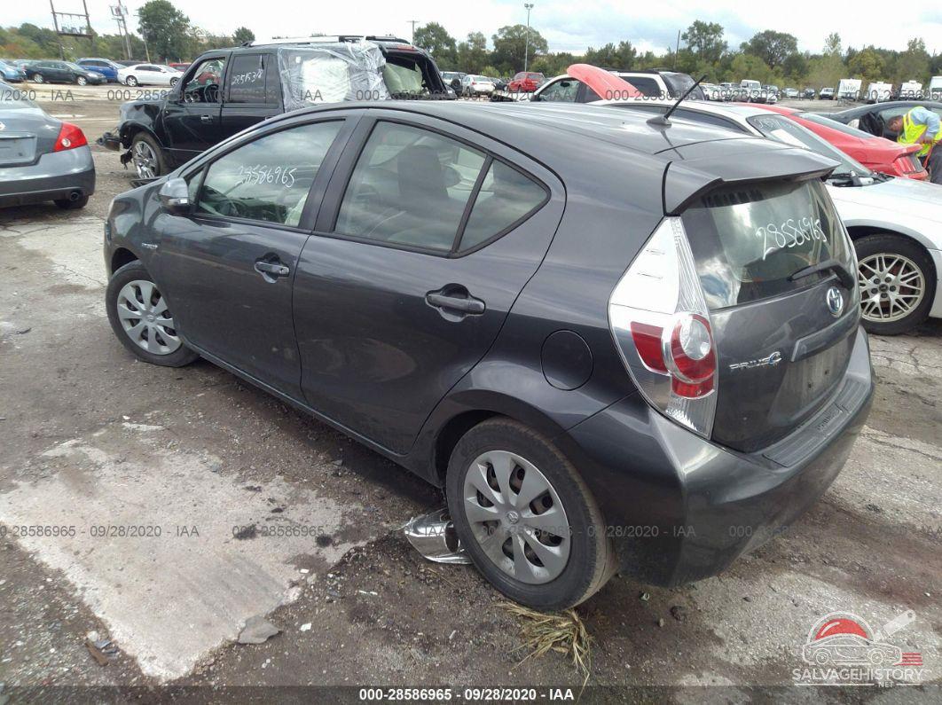 JTDKDTB32D1531612 2013 TOYOTA PRIUS C photo no. 3
