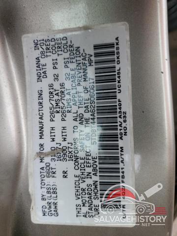 5TDBT44A62S060617 2002 TOYOTA SEQUOIA photo no. 12