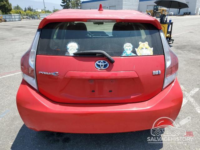 JTDKDTB38F1578744 2015 TOYOTA PRIUS photo no. 6