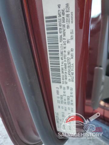1J4FA54128L567757 2008 JEEP WRANGLER photo no. 13