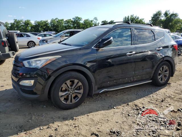 5XYZU3LB0EG142439 2014 HYUNDAI SANTA FE photo no. 2
