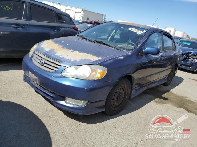 1NXBR32E24Z341791 2004 TOYOTA COROLLA photo no. 4