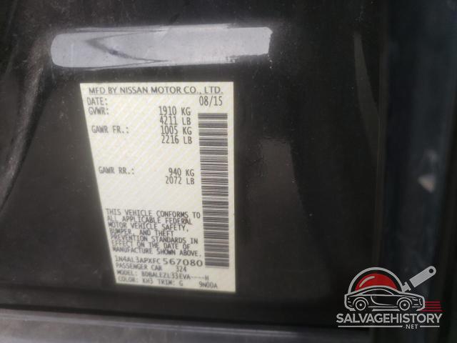 1N4AL3APXFC567080 2015 NISSAN ALTIMA photo no. 13