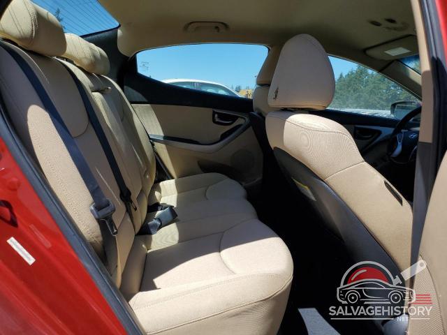 KMHDH4AE6CU294668 2012 HYUNDAI ELANTRA photo no. 10