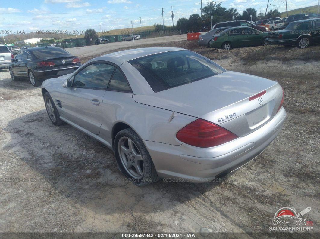 WDBSK75F23F019528 2003 MERCEDES-BENZ SL-CLASS photo no. 3