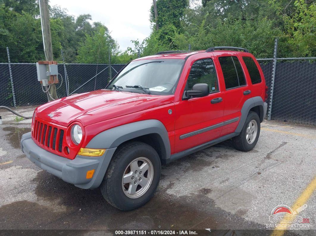 1J4GL48K05W583686 2005 JEEP LIBERTY photo no. 2