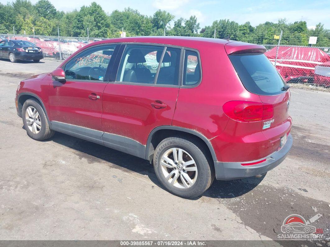WVGBV7AX3DW006260 2013 VOLKSWAGEN TIGUAN photo no. 3