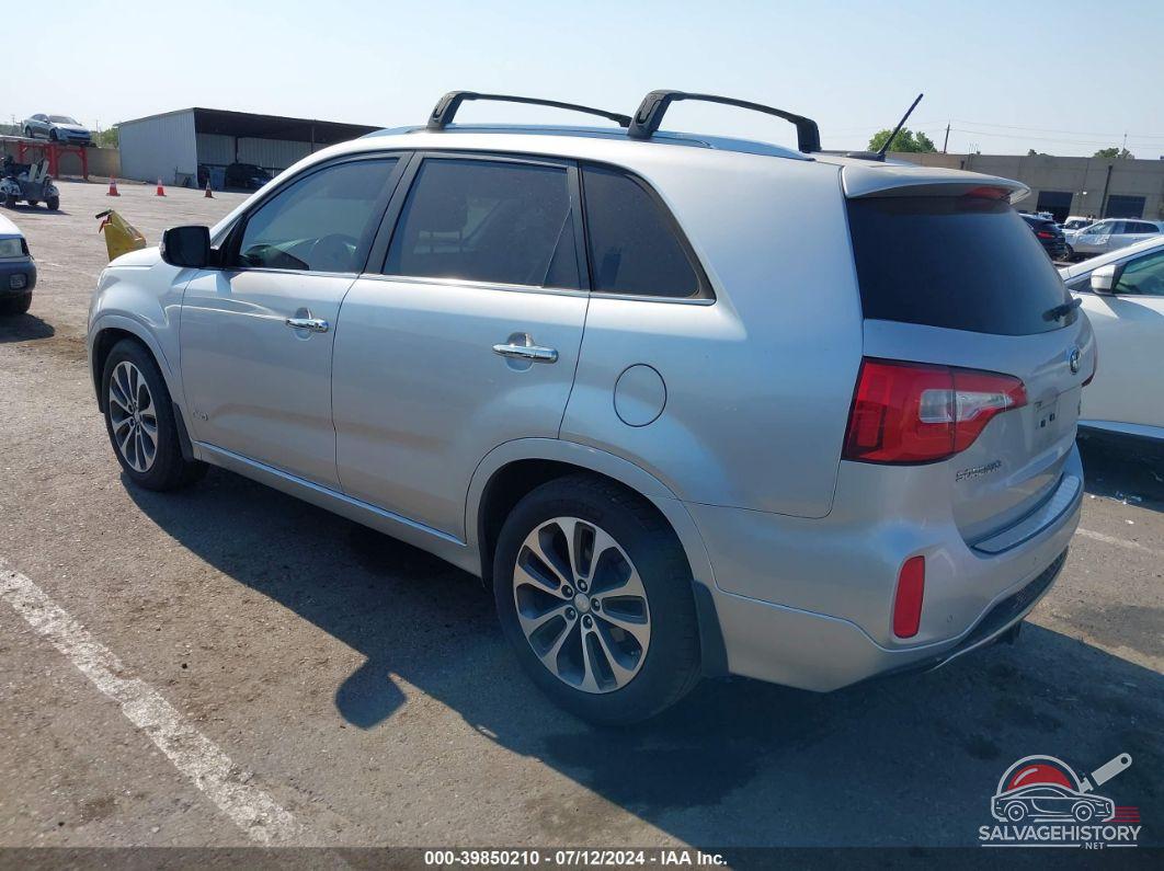 5XYKWDA74EG465036 2014 KIA SORENTO photo no. 3