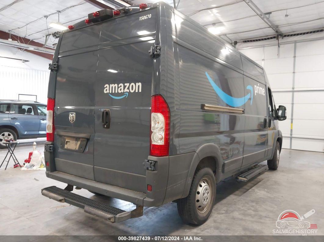3C6TRVDG4JE161328 2018 RAM PROMASTER 2500 photo no. 4