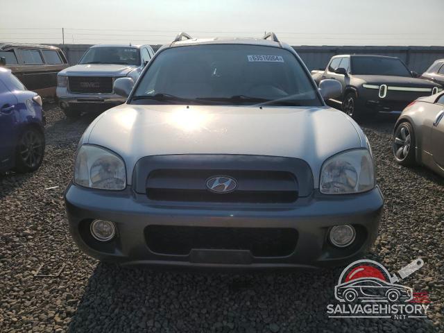 KM8SC73D75U011967 2005 HYUNDAI SANTA FE photo no. 5