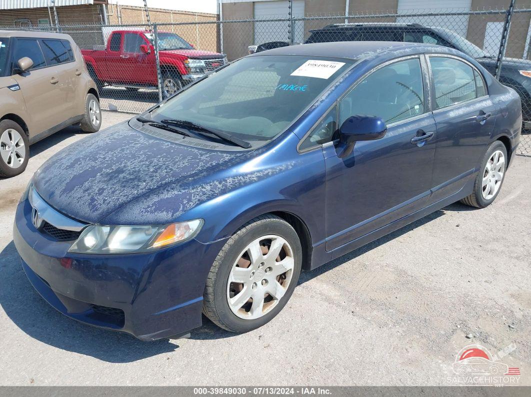 2HGFA1F56AH588078 2010 HONDA CIVIC photo no. 2