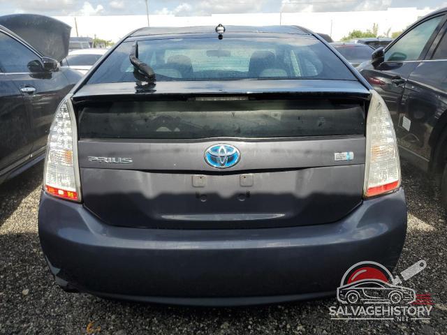 JTDKN3DUXA5095275 2010 TOYOTA PRIUS photo no. 6