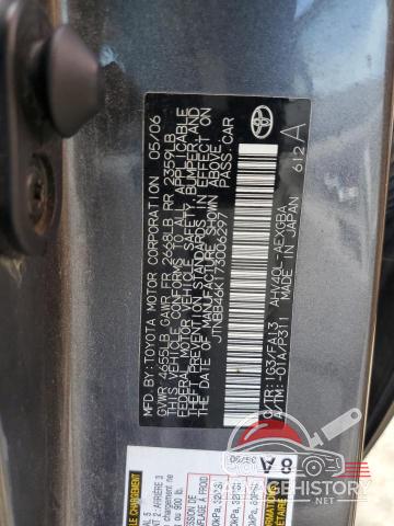 JTNBB46K173006297 2007 TOYOTA CAMRY photo no. 12
