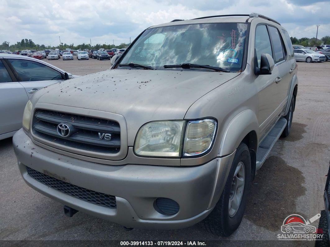 5TDBT44A32S090464 2002 TOYOTA SEQUOIA photo no. 2