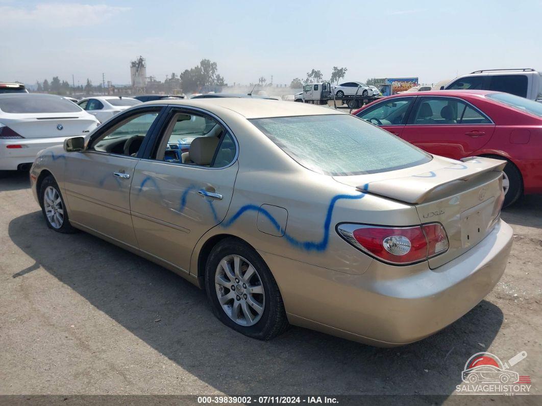 JTHBF30G730117972 2003 LEXUS ES 300 photo no. 3