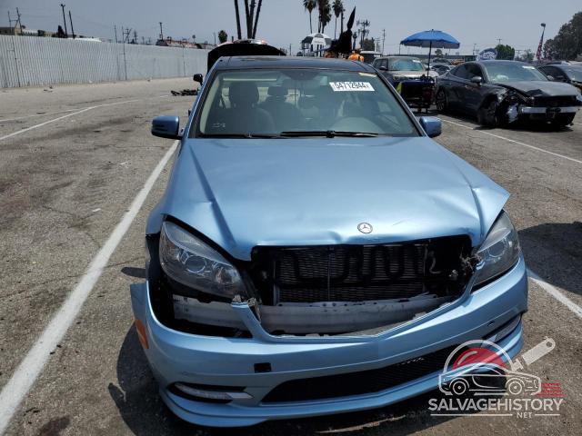 WDDGF5EB1BR152295 2011 MERCEDES-BENZ C-CLASS photo no. 5