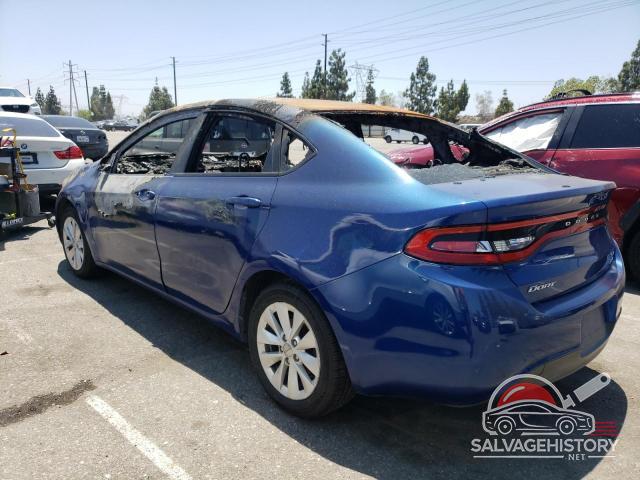 1C3CDFBB3ED767686 2014 DODGE DART photo no. 2