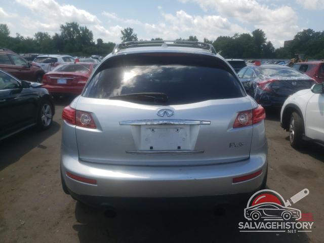 JNRAS08W07X205083 2007 INFINITI FX35 photo no. 6
