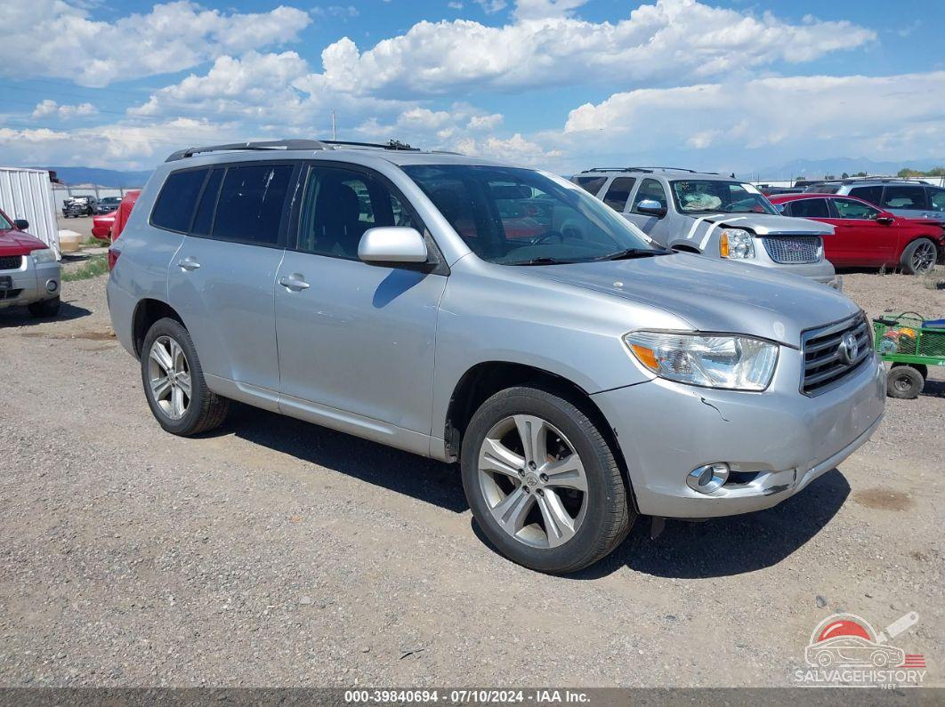 JTEES43A182001102 2008 TOYOTA HIGHLANDER photo no. 10