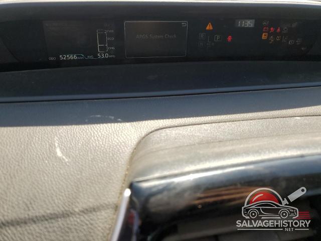 JTDKBRFU8G3526239 2016 TOYOTA PRIUS photo no. 9