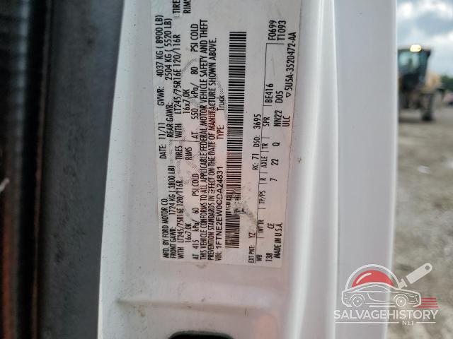 1FTNE2EW0CDA24831 2012 FORD ALL Models photo no. 12