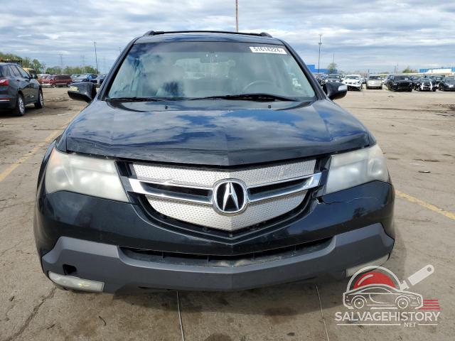 2HNYD28267H517814 2007 ACURA MDX photo no. 5
