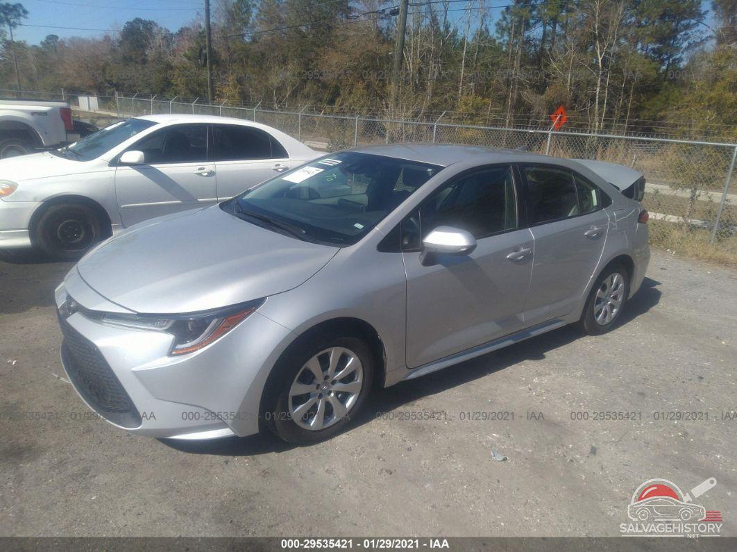 5YFEPMAE5MP187136 2021 TOYOTA COROLLA photo no. 2
