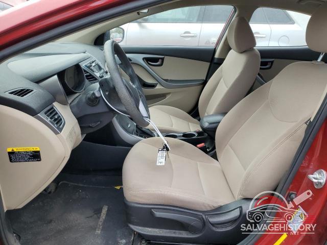 5NPDH4AE9GH796546 2016 HYUNDAI ELANTRA photo no. 7