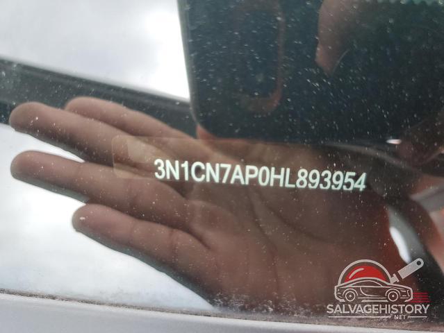 3N1CN7AP0HL893954 2017 NISSAN VERSA photo no. 12