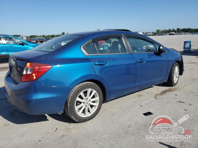 19XFB2F93CE067953 2012 HONDA CIVIC photo no. 3