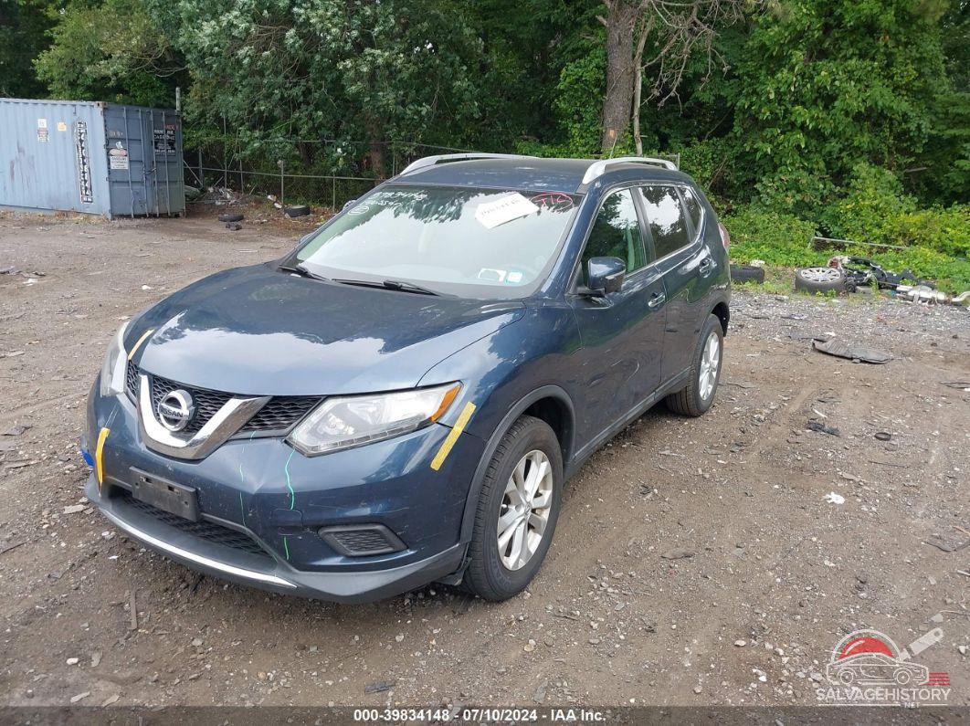 5N1AT2MV3FC856120 2015 NISSAN ROGUE photo no. 2