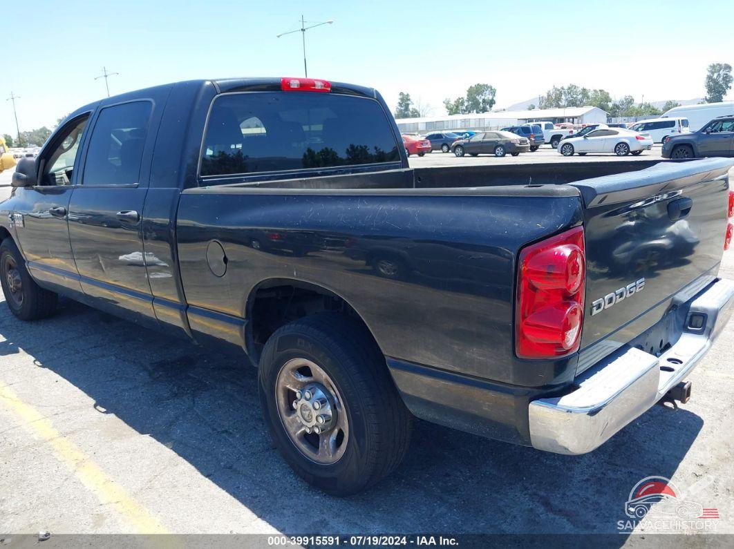 3D7KR29A17G800601 2007 DODGE RAM 2500 photo no. 3