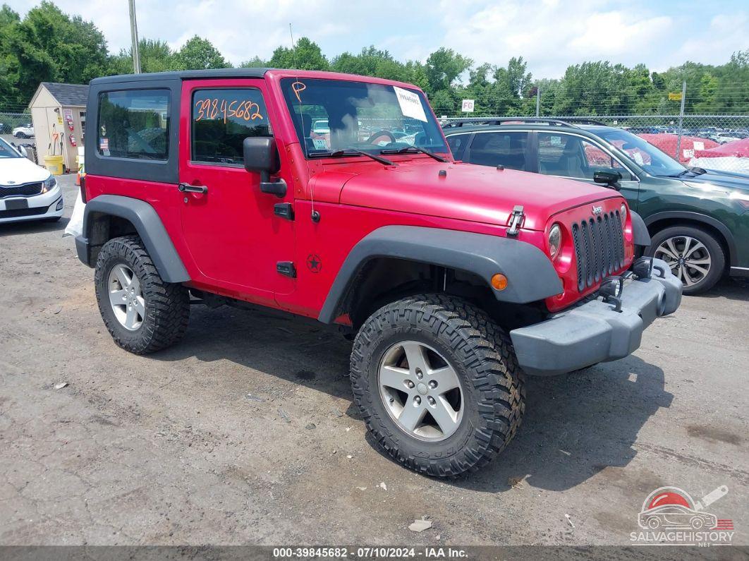 1J4FA24167L149151 2007 JEEP WRANGLER photo no. 2