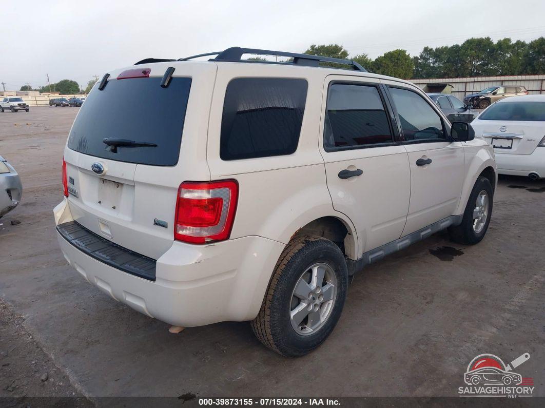 1FMCU0DG2AKB50671 2010 FORD ESCAPE photo no. 4