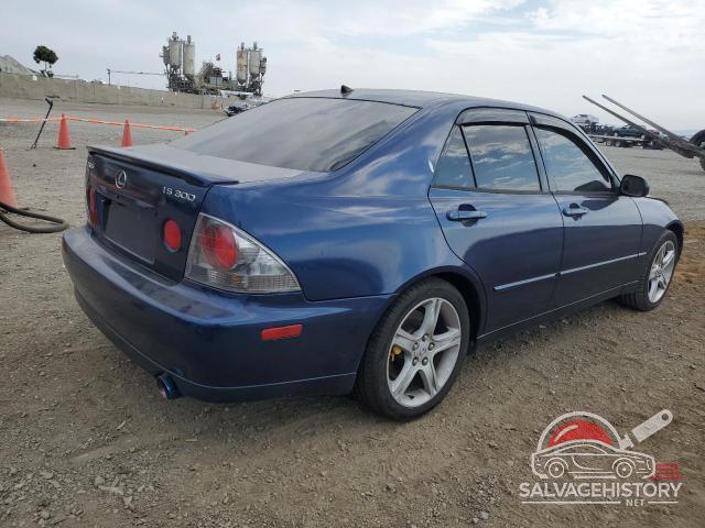 JTHBD192250096355 2005 LEXUS IS photo no. 3