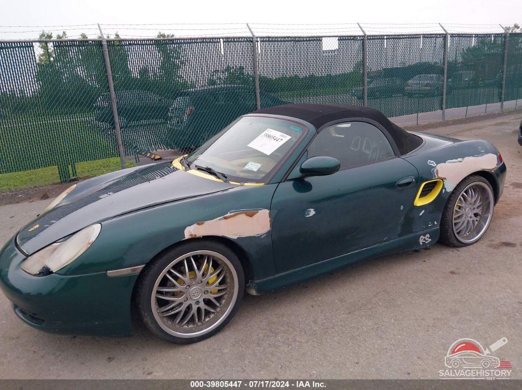 WP0CA29871U621311 2001 PORSCHE BOXSTER photo no. 6