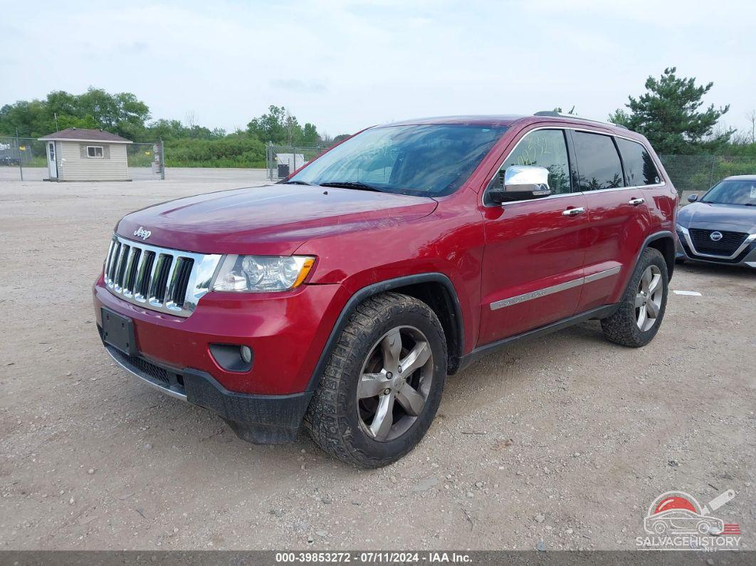 1C4RJFBG5DC642333 2013 JEEP GRAND CHEROKEE photo no. 2