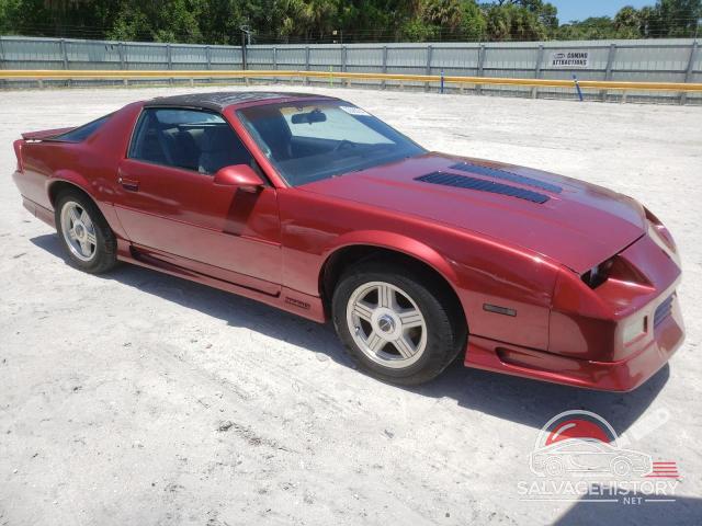 1G1FP23EXNL125787 1992 CHEVROLET CAMARO photo no. 4
