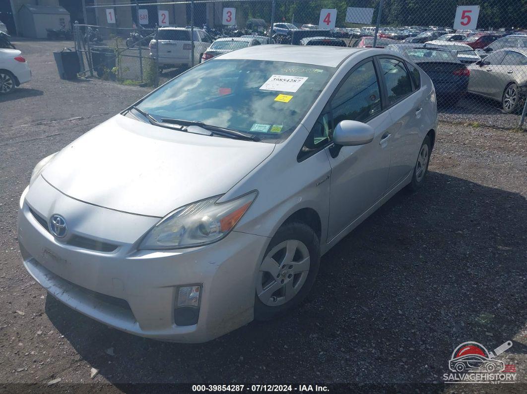JTDKN3DU9A0231702 2010 TOYOTA PRIUS photo no. 2