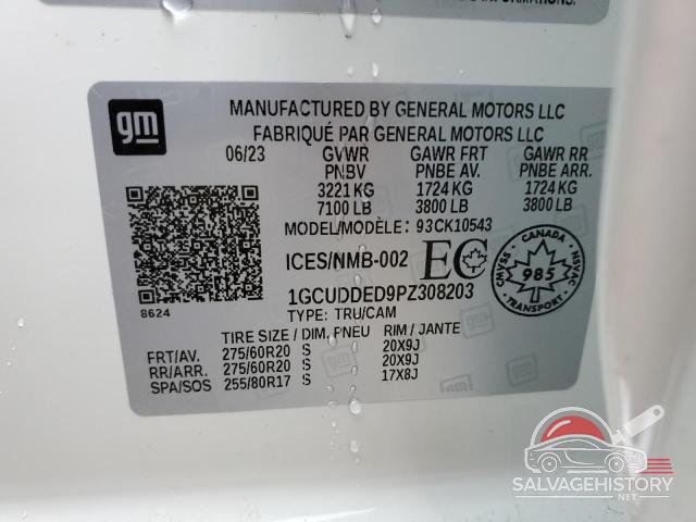 1GCUDDED9PZ308203 2023 CHEVROLET ALL Models photo no. 12
