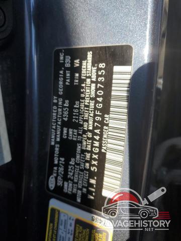 5XXGM4A79FG407358 2015 KIA OPTIMA photo no. 12