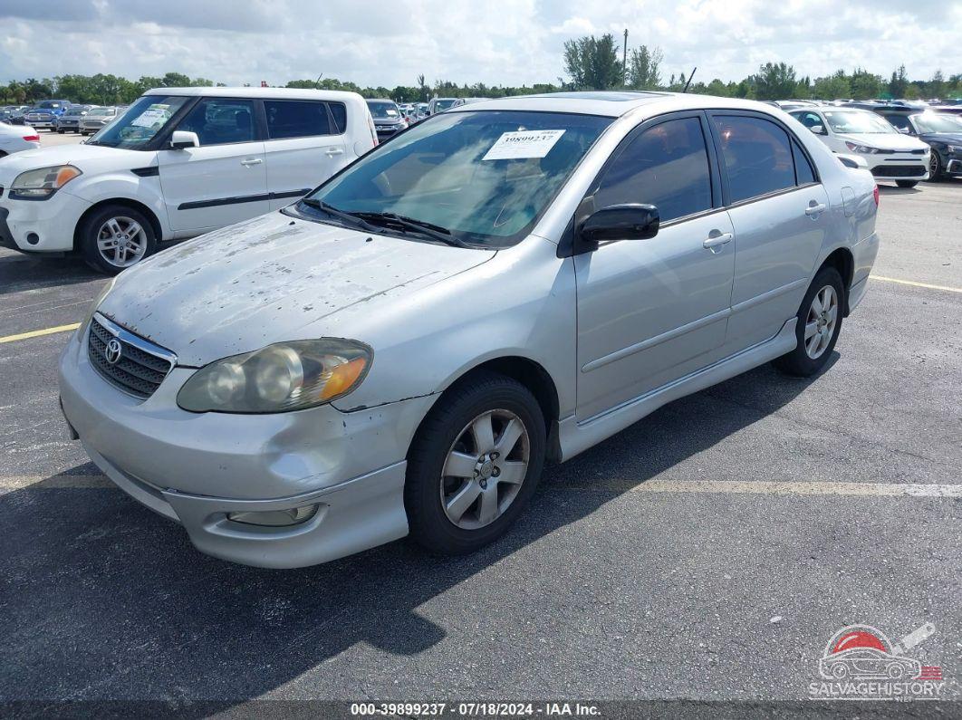 2T1BR32E25C356438 2005 TOYOTA COROLLA photo no. 2