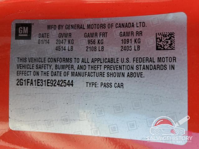 2G1FA1E31E9242544 2014 CHEVROLET CAMARO photo no. 13