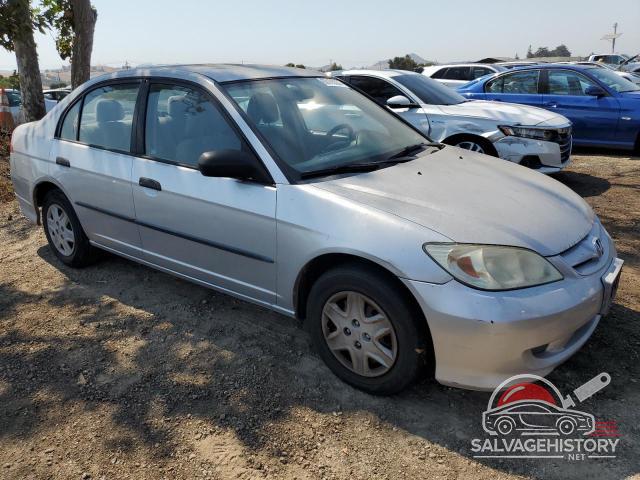2HGES16415H602992 2005 HONDA CIVIC photo no. 4
