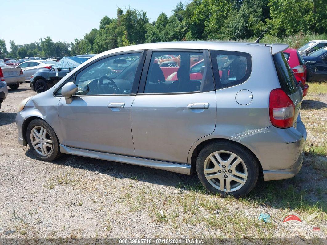 JHMGD37637S034462 2007 HONDA FIT photo no. 3
