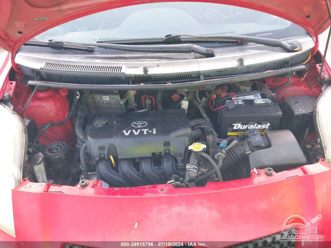 JTDJT923075085118 2007 TOYOTA YARIS photo no. 10