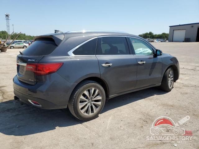 5FRYD4H44EB044533 2014 ACURA MDX photo no. 3