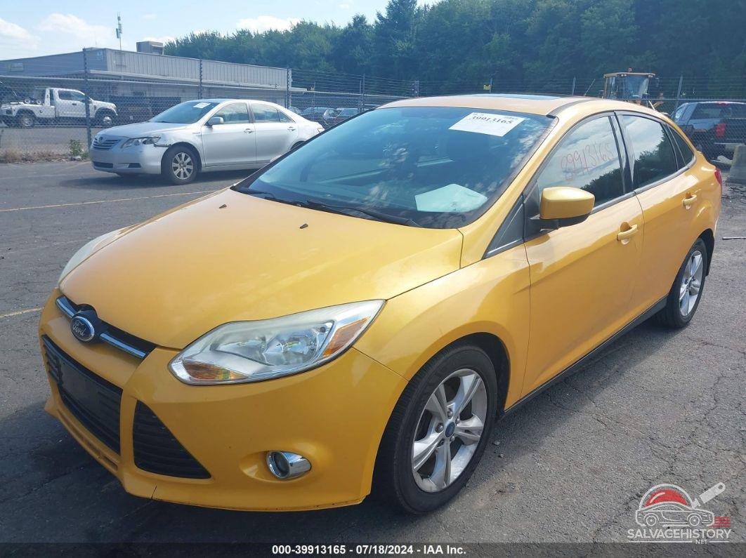 1FAHP3F29CL412838 2012 FORD FOCUS photo no. 2