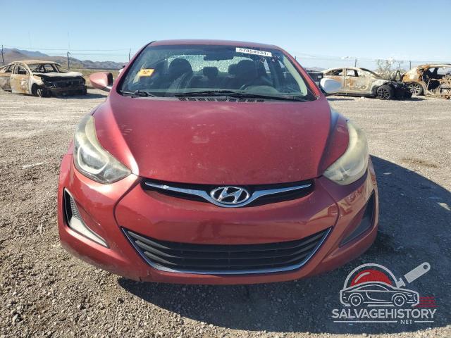 5NPDH4AE9GH761618 2016 HYUNDAI ELANTRA photo no. 5